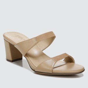 NATURALIZER Venus Mule Sandals Women's Shoes In Birchwood Suede (WIDE)